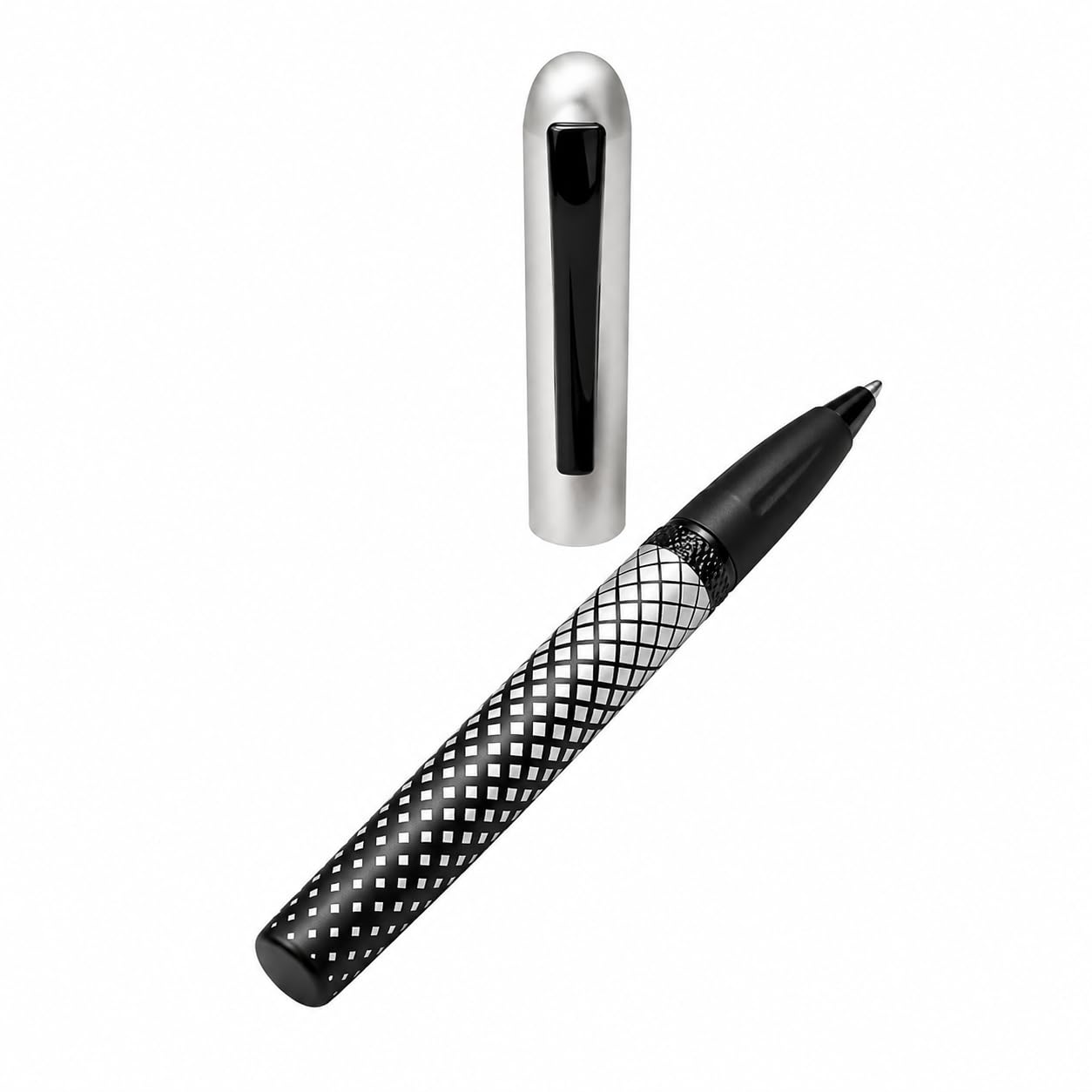 Personalized Premium Metal Roller Ball Pen with Magnetic Cap | Custom Name Engraved Pen | Smooth Writing Metal Pen for Men & Women | Corporate, Office & Gifting