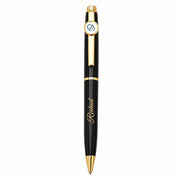 Personalized CA Pen with Custom Name Engraving | Premium Black & Gold Metal Ball Pen with Chartered Accountant Logo | Gift Box Included | Ideal CA Gift for Professionals & Students
