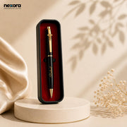 Personalized Doctor Pen with Custom Name Engraving | Premium Medical Caduceus Symbol Clip | Metal Ballpoint Pen in Gift Box | Ideal Gift for Doctors, Surgeons, Nurses, & Medical Students (Gold)