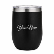 Personalized Coffee Mug with Custom Name (Black)