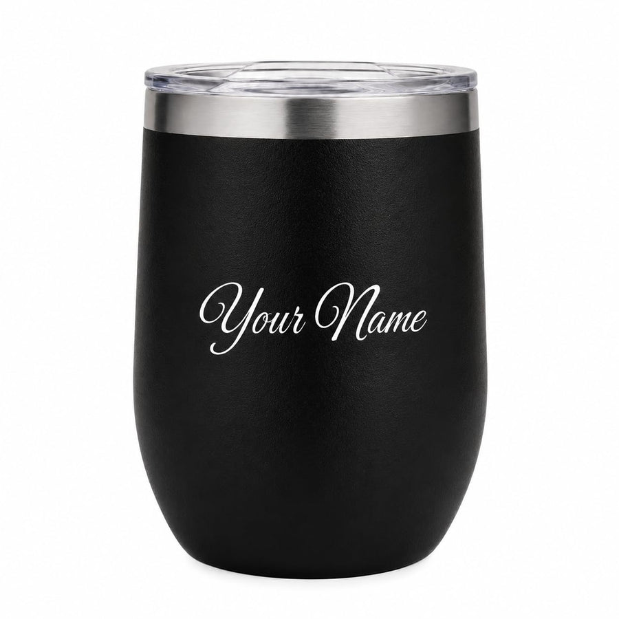 Personalized Coffee Mug with Custom Name (Black)