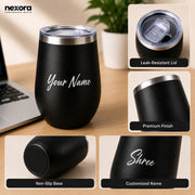 Personalized Coffee Mug with Custom Name (Black)
