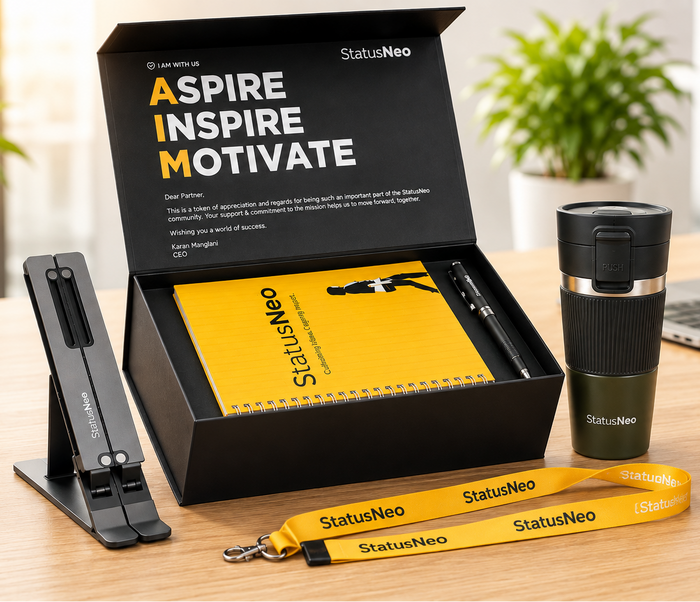 A thoughtfully curated New Joining Kit for a great beginning