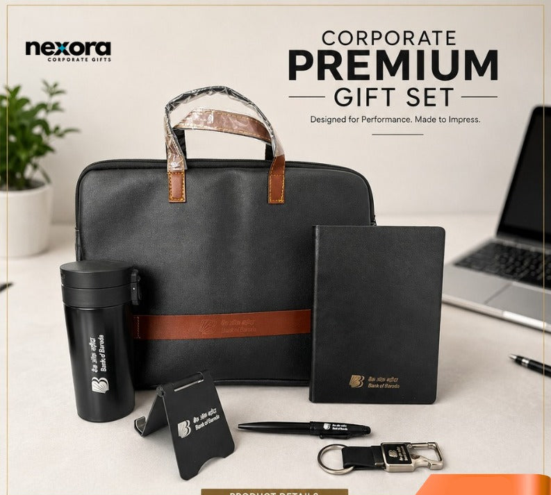 Premium Corporate Gift Set – 7-in-1 Executive Kit