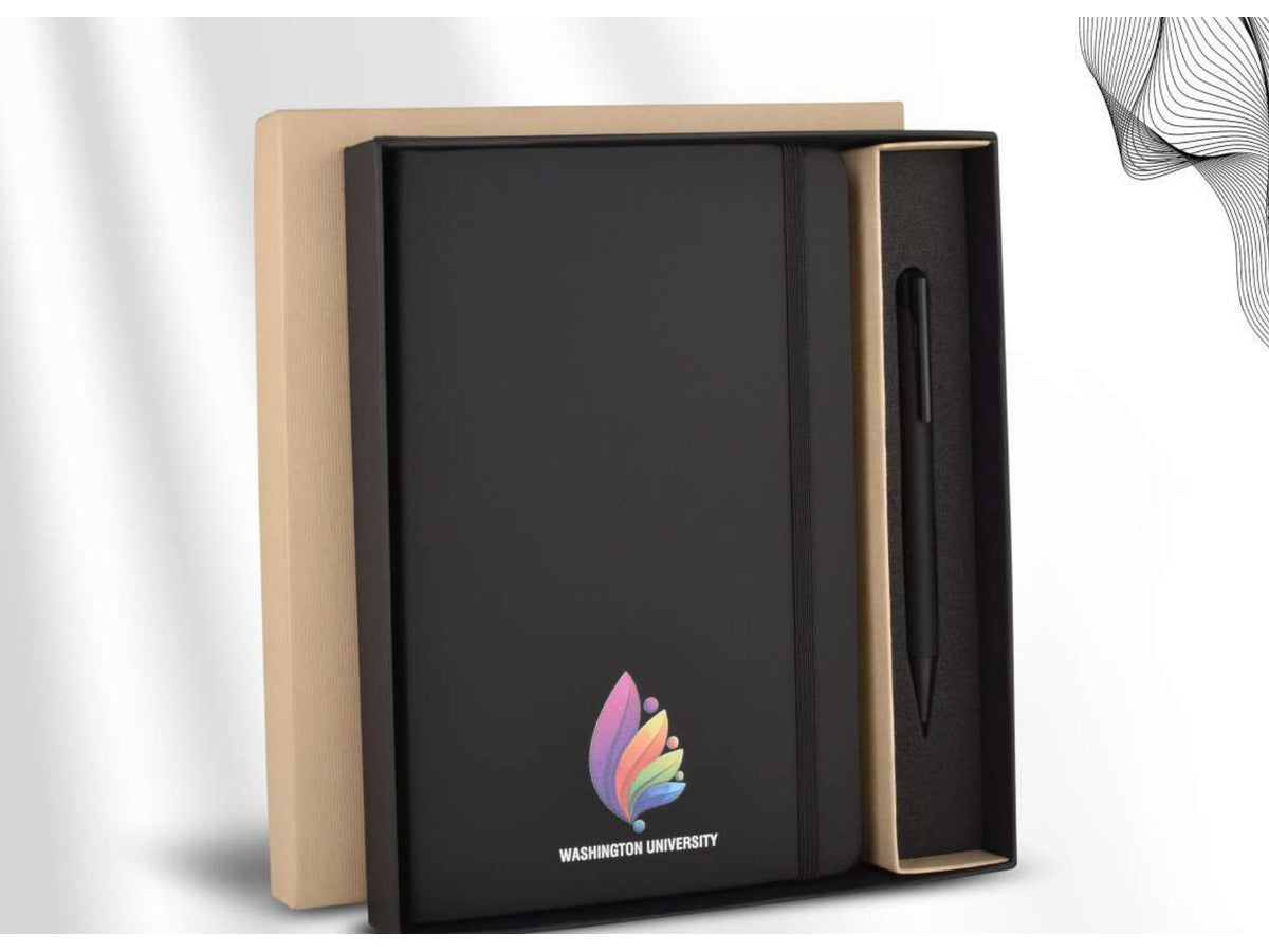 Washington University Notebook & Pen Set - NX-81-BLK