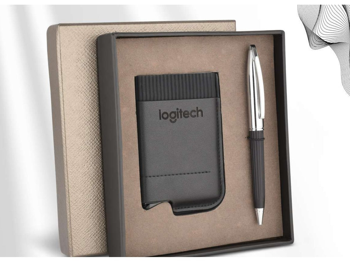 Logitech Card Holder & Pen Set - NX-55