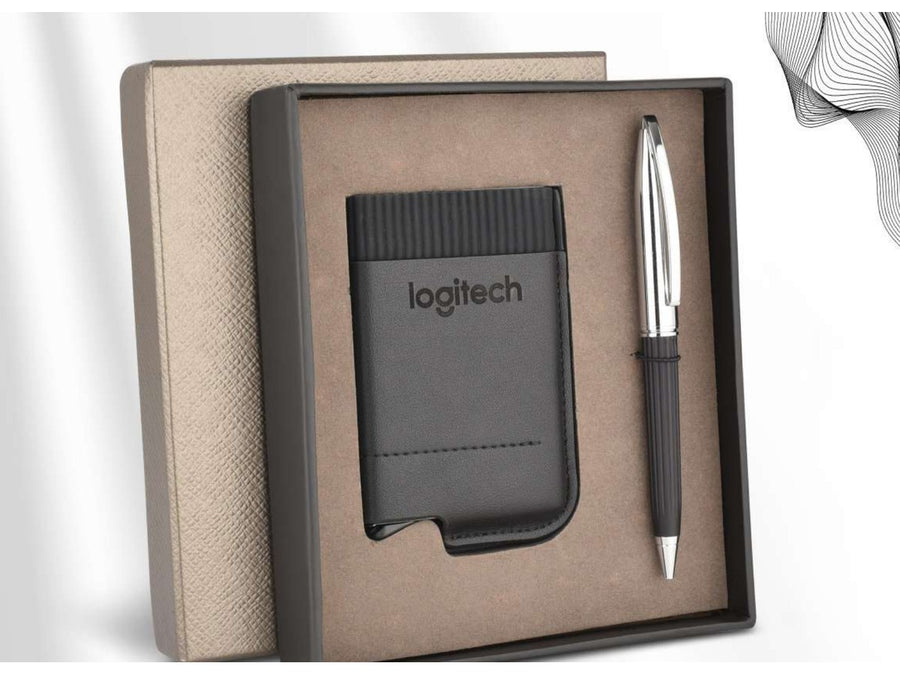 Logitech Card Holder & Pen Set - NX-55