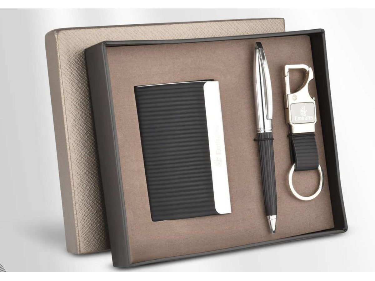 Emirates Card Holder Set Of Three - NX-39