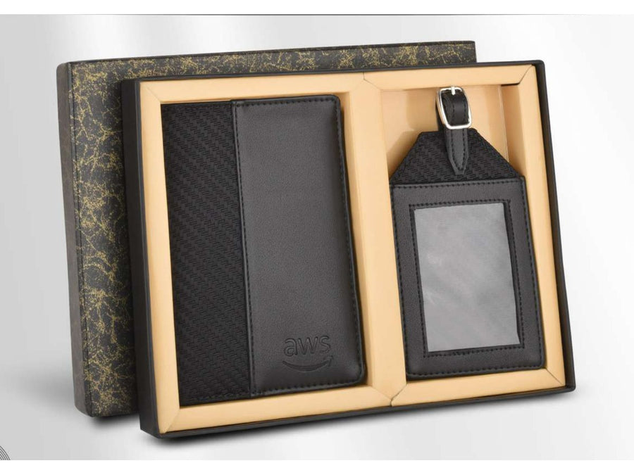 Aws Passport Holder And Luggage Tag Set - NX-13
